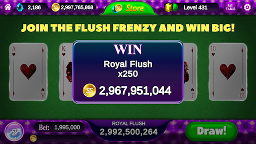 Flush Frenzy : Video Poker 5