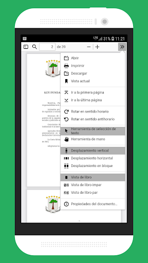 Ley Fundamental de Guinea Screen 3