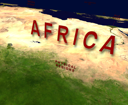 Africa Geography VR Screen 3