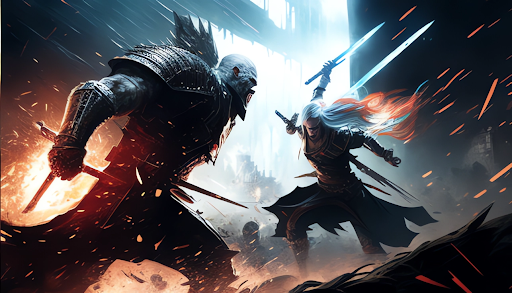 Android application Sparta war God story screenshort