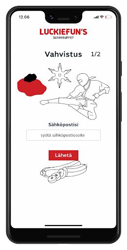Android application Luckiefun screenshort