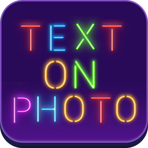 Text On Photo - Text Editor Logo