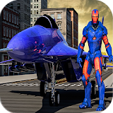 Iron Robot Transformation Airplane: Battle Hero icon