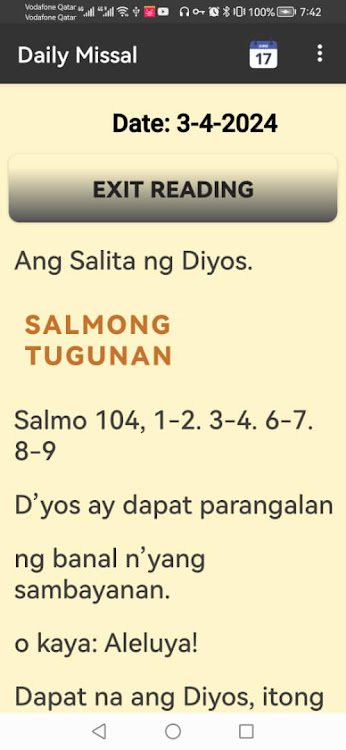 Catholic Missal Tagalog +More - 1.0.14 - (Android)