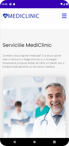 Android application MediClinic screenshort