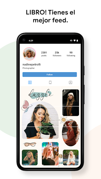 Captura de Pantalla 6 Puzzle Template for Instagram android