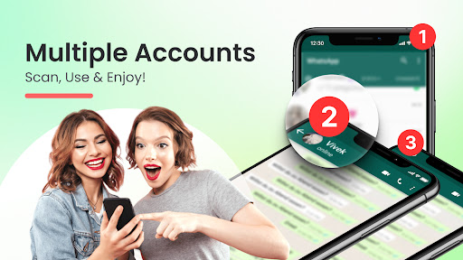 Android application Web Scan, Chat Clone App screenshort