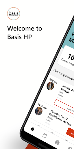 Android application Basis H&P screenshort