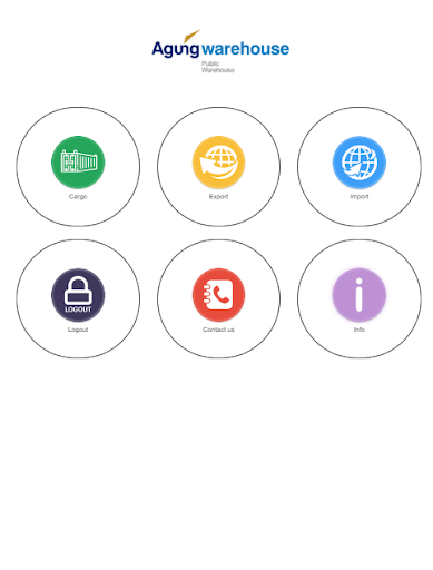 Android application AgungWarehouse Track & Trace screenshort