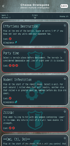 Vista previa de la aplicación