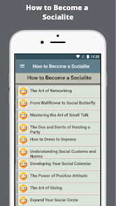 How to Become a Socialite