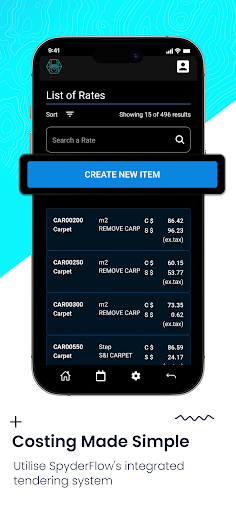 SpyderFlow Asset Management Screen 3