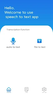 Transcribe Audio to Text