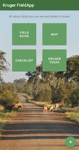 Kruger Park map & field guide