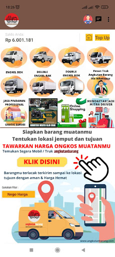 Angkutan Barang - Logistik Screen 2