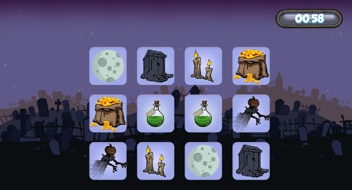 Halloween Memory Match Screen 3
