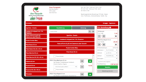 don Pasquale PizzAmore Screen 3