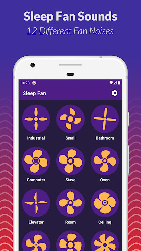 Android application Fan Noise For Sleeping screenshort