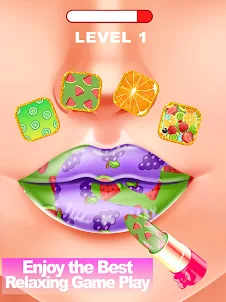 Lip Art : Lipstick Salon Games
