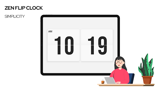 Zen Flip Clock Screenshot