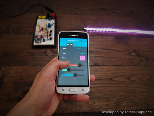Android application Arduino Bluetooth Controller screenshort