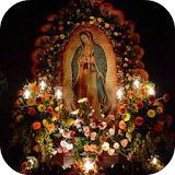 La sagrada Virgen de Guadalupe icon
