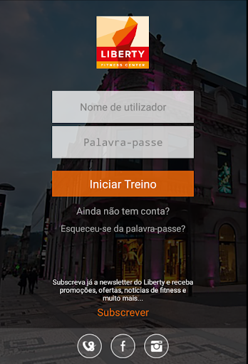Android application Liberty Fitness Center - OVG screenshort