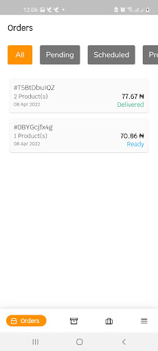 Android application Banga Merchant screenshort