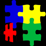 Invert puzzle icon