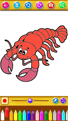 Coloring Sponge Baby Shark