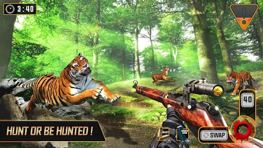 Wild Animal Shooting Gun Games