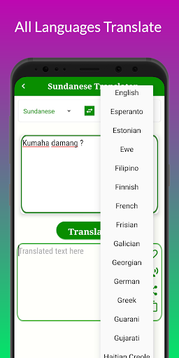 Sundanese Translator Screen 3