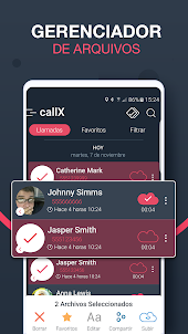 Gravador de chamadas - callX