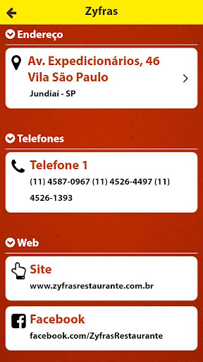 Zyfras Restaurante Screen 3