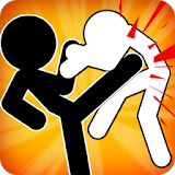 Stickman Fighter : Mega Brawl (stick fight game) icon