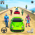 Cover Image of Download Superhero Car Stunts Car Games 1.013 APK