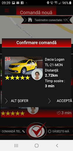 Daniel Taxi Tulcea Screen 2