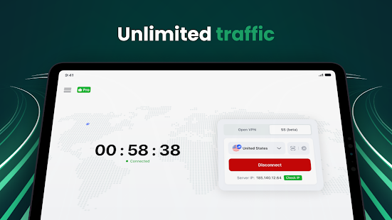 VPN Unblock – smart dns+ proxy Captura de pantalla