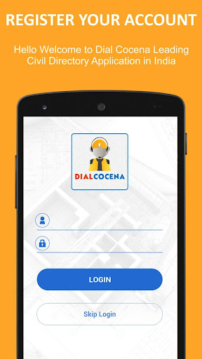 Android application Dial Cocena screenshort