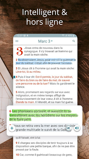 Android application La Bible Darby screenshort