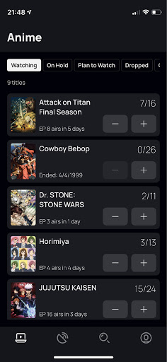 Android application Goodweebs screenshort