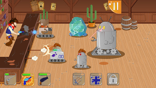 Cowboys VS Robots Screen 2