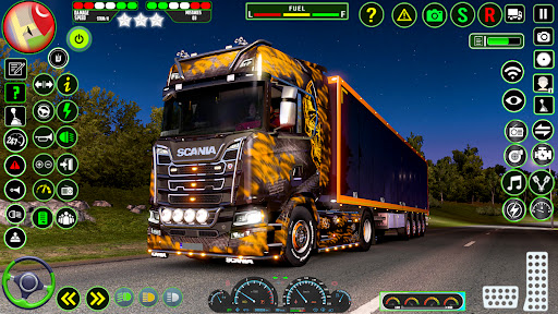 Android application Euro Truck Driving- Truck Game screenshort