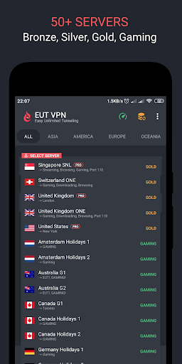 EUT VPN - Easy Unlimited Tunneling 1.3.14 screenshots 2