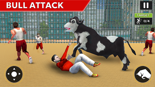 Android application Bull Fighting Games: Bull Game screenshort