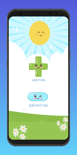 Android application Addition and Subtraction Learn screenshort