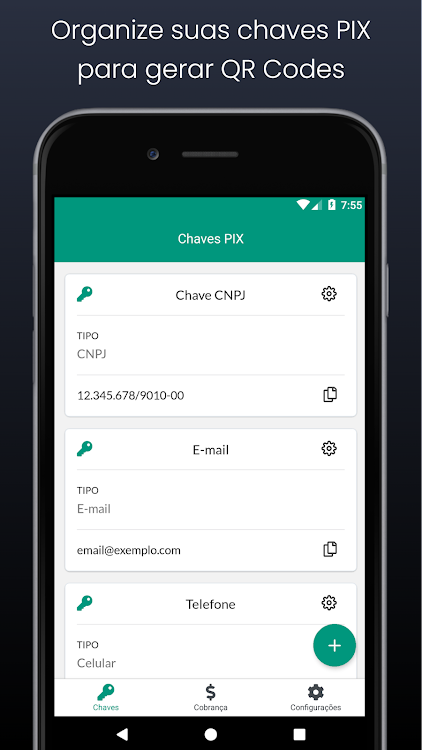 Chaves PIX - Pagamentos PIX - 1.0.0 - (Android)
