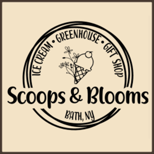 Scoops & Blooms logo