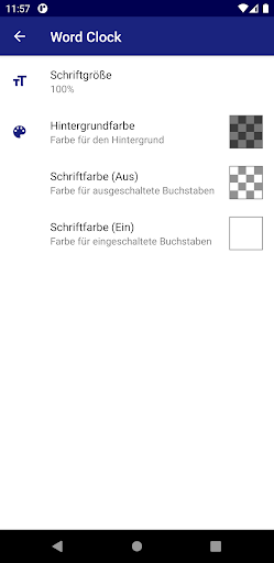Word Clock Widget screenshot 3