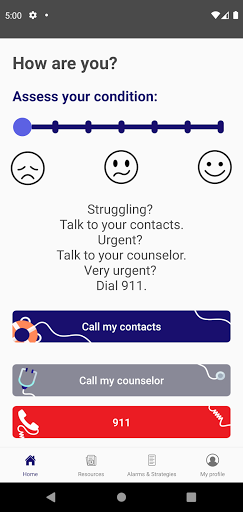 Android application SecurApp screenshort